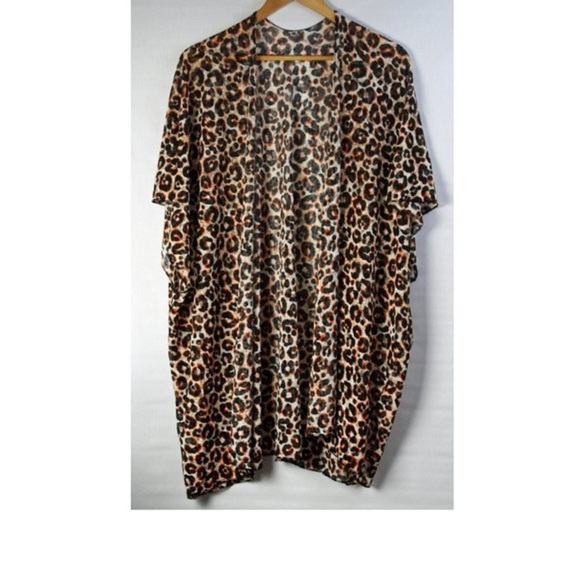 Leopard-print cardigan🐆 - Picture 2 of 6